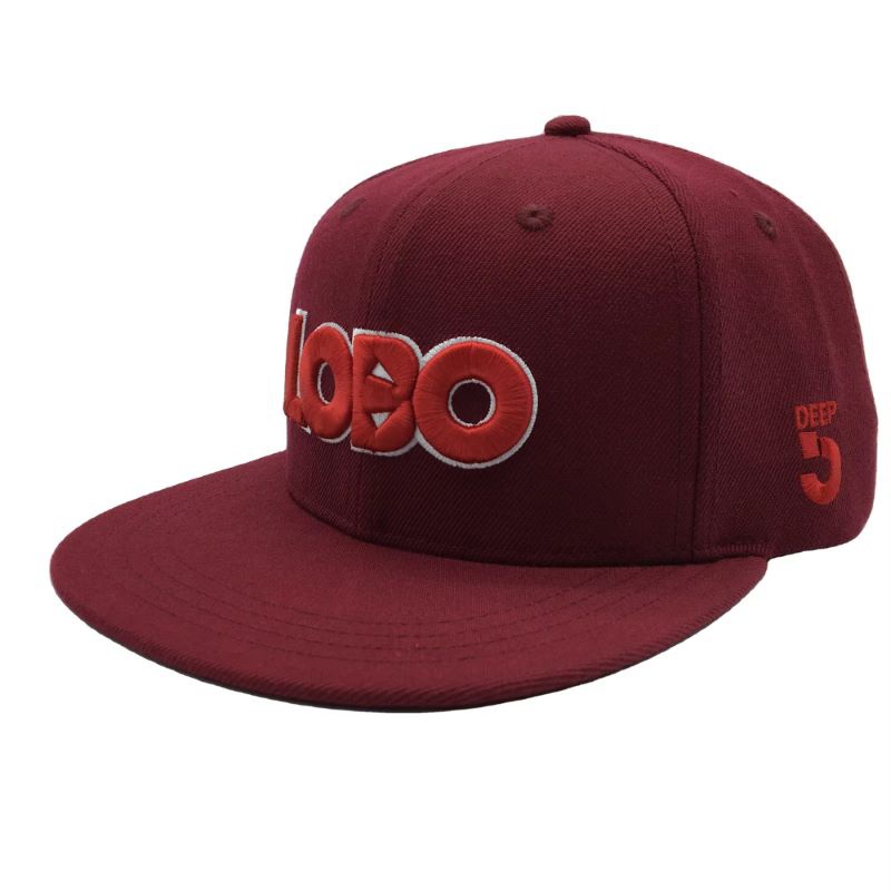 Custom Red Baseball Cap
