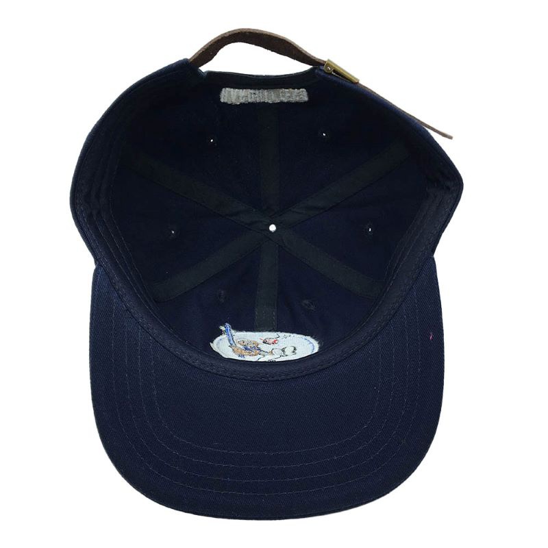 cotton unstructured snapback cap